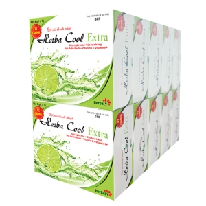 Thực phẩm bảo vệ sức khỏe: BỘT SỦI THANH NHIỆT HERBA COOL EXTRA - Vị Chanh
